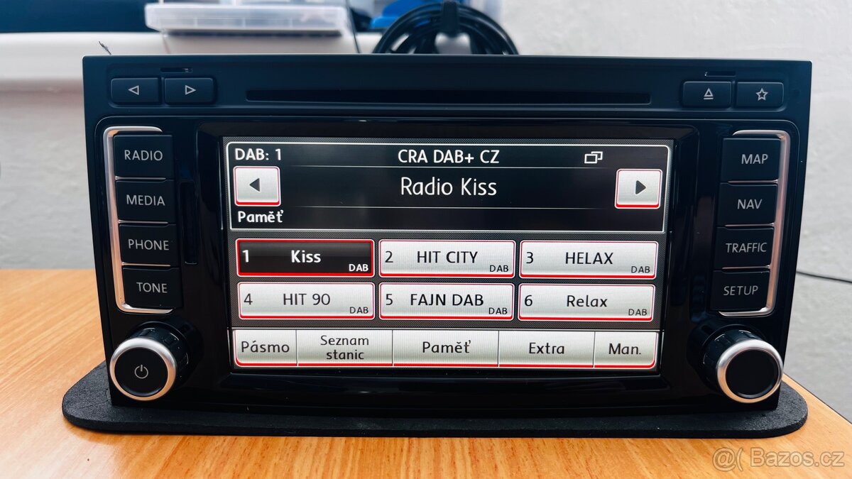 Rádio RNS 510 - Multivan / Touareg - RNS510 - DAB+ LED, SSD - 2