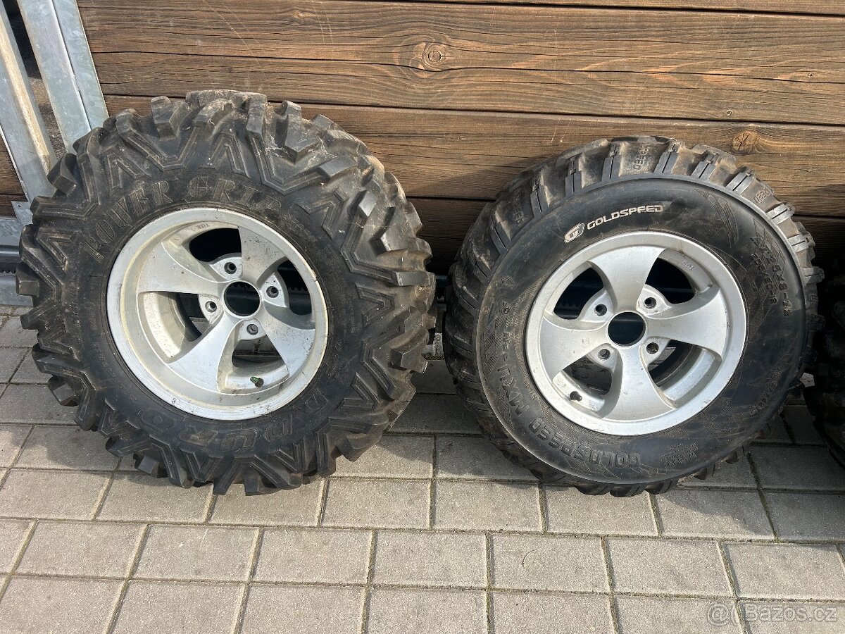 Alu kola 4x110 s pneu