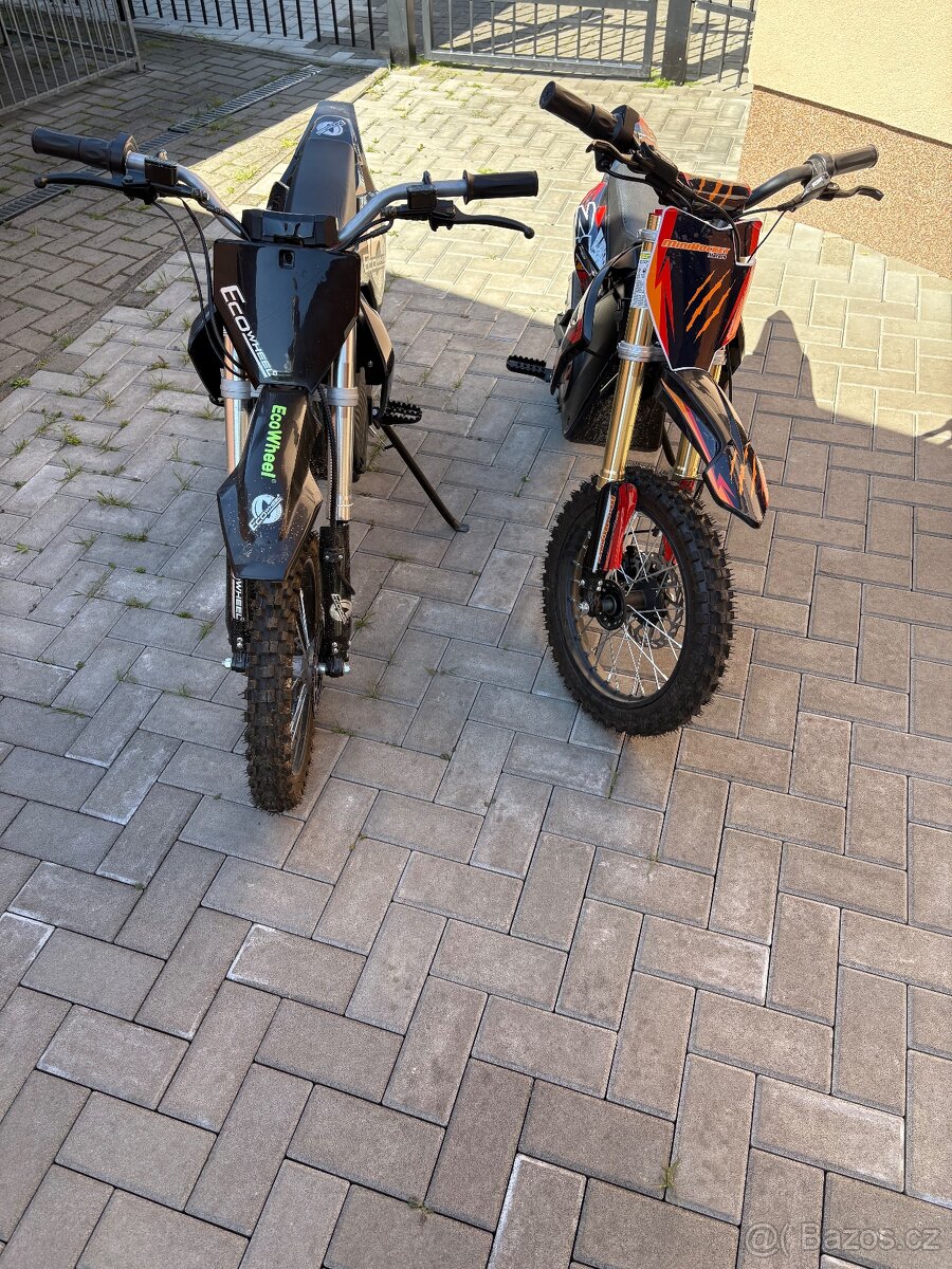 Elektrický pitbike motorka EcoWheel Pilar 1600W 14Ah