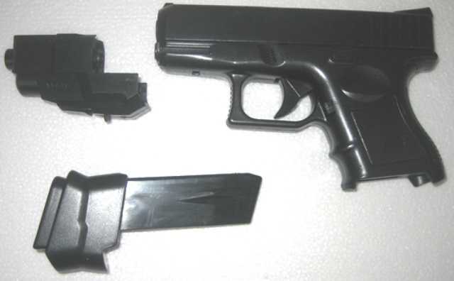 Airsoft zbraň Glok -43 polokovová - Manuální Nova - 2