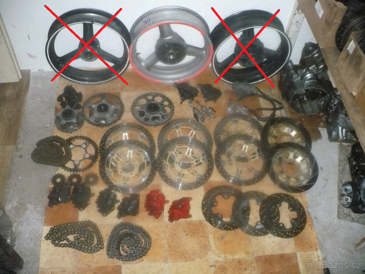 suzuki Gsx 600/750 f r. 95/00 -díly - 2