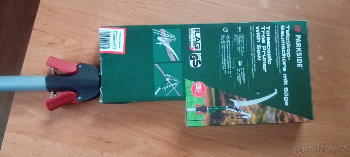 Nové teleskopické nůžky na stromy s pilkou - 2