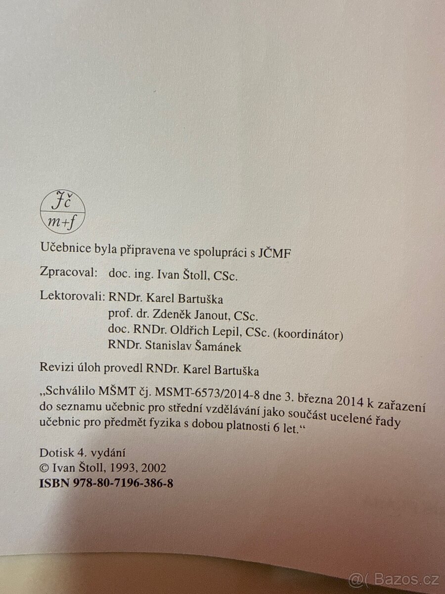 Fyzika pro gymnázia Prometheus - 2