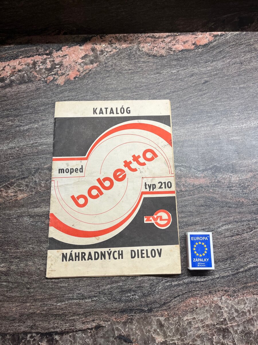 Katalog náhradních dílů babetta typ 210 - 2