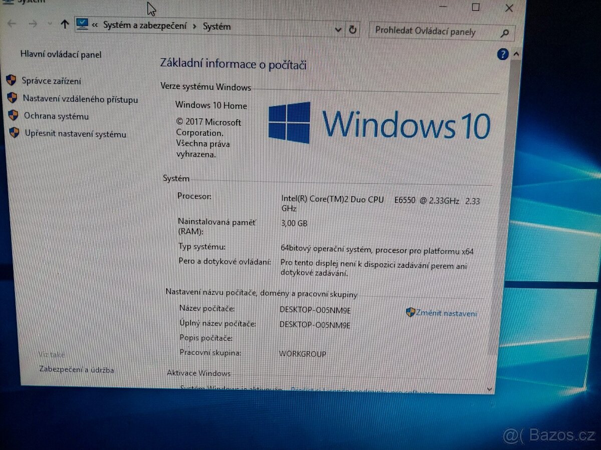 PC Lenovo (W10 / 3GB / C2D 2,3GHz / 250gb / WIFI) - 2