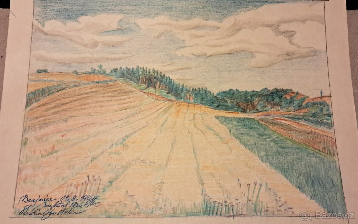 Skica Pavel Vaculík - 2