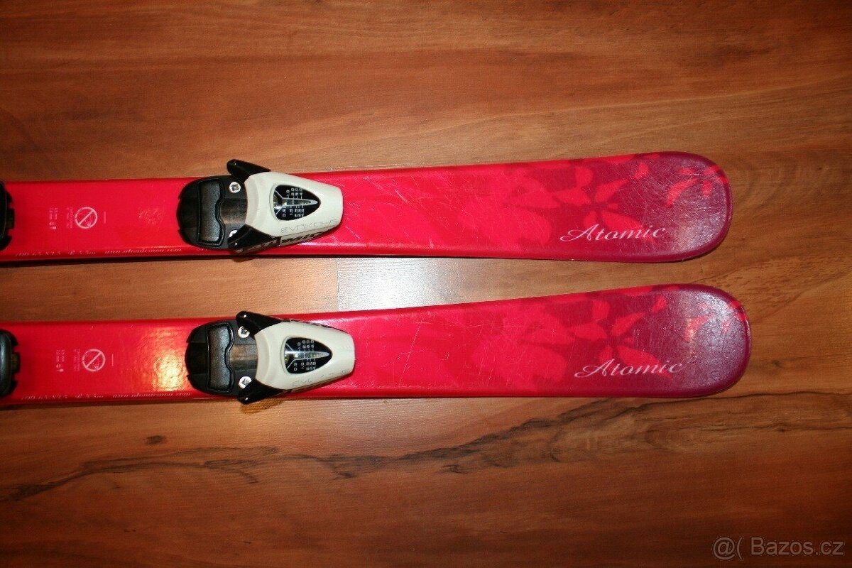 dievcenské lyže Atomic Little 90 cm , lyžiarky - 2