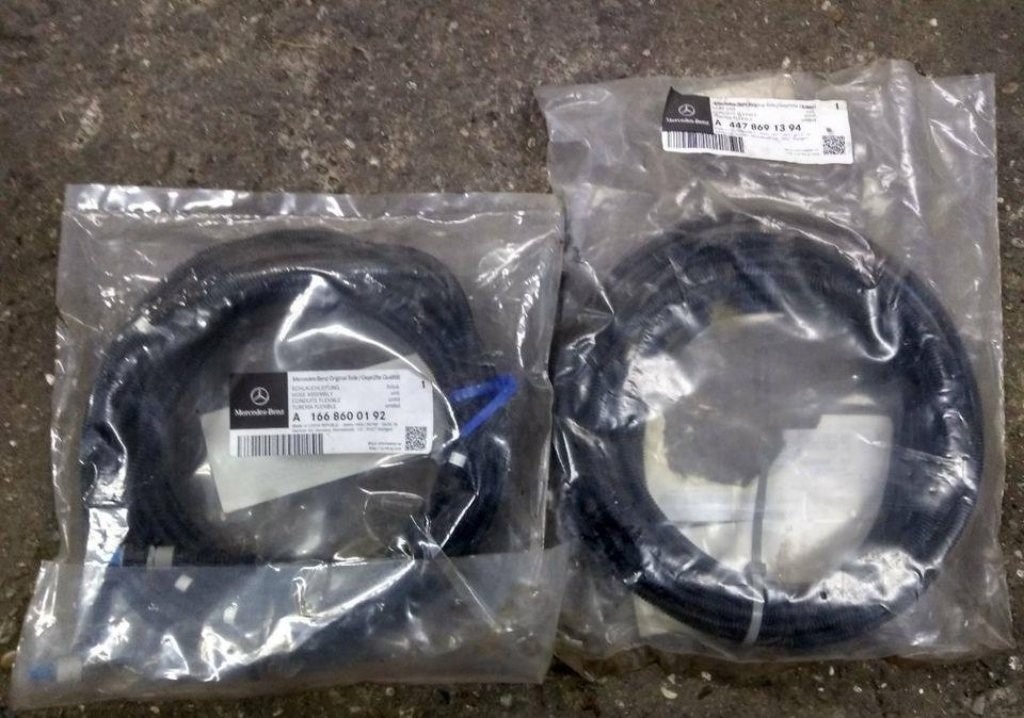 Mercedes ML M GLE W166 V Vito W447 - hadica ostrekovač - 2