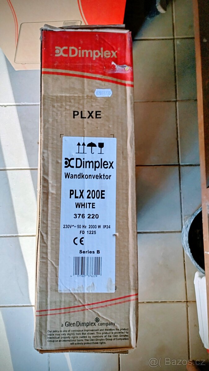 Elektrický konvektor 2kW Dimplex PLX 200E - 2