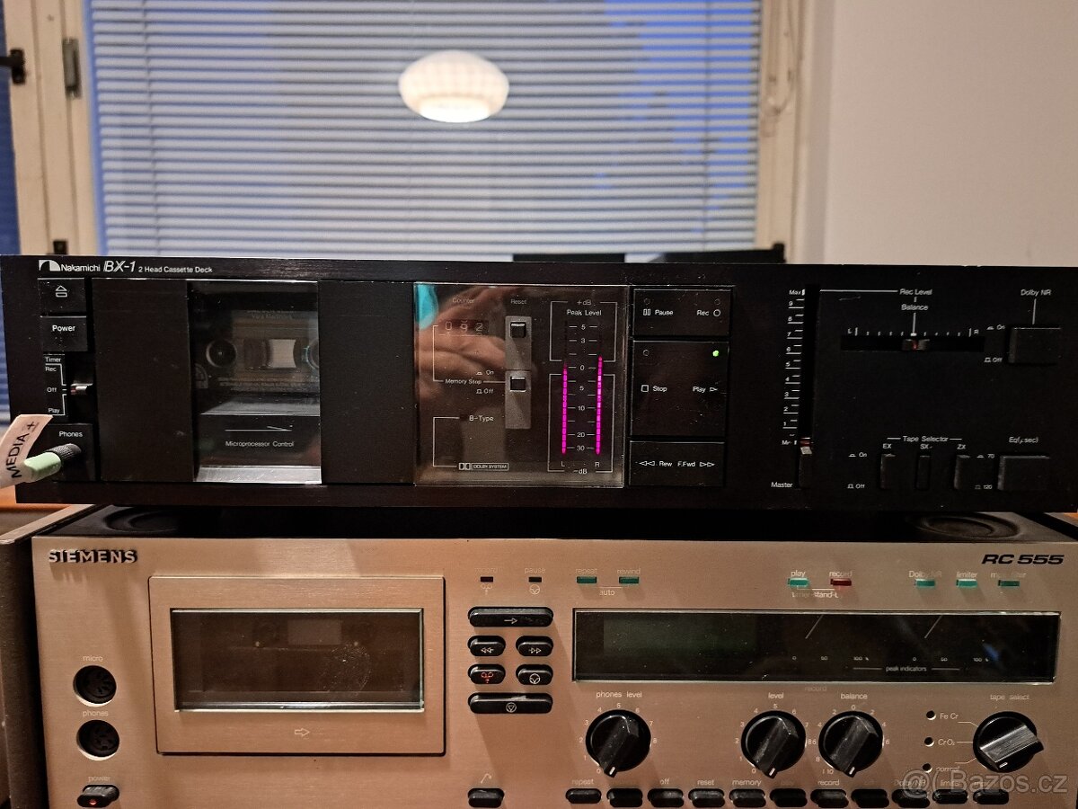 Tape deck Nakamichi BX-1 technicky TOP - 2