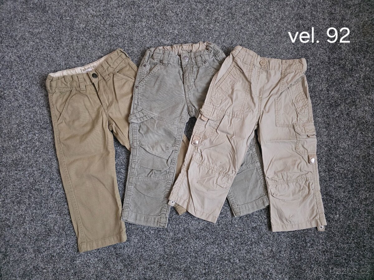 Chlapecké rifle, kalhoty vel. 92 - 2