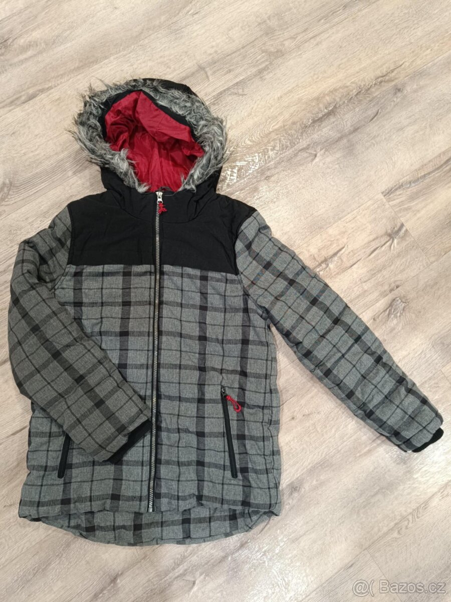 Zimní bunda, kabát vel. 164 - 2