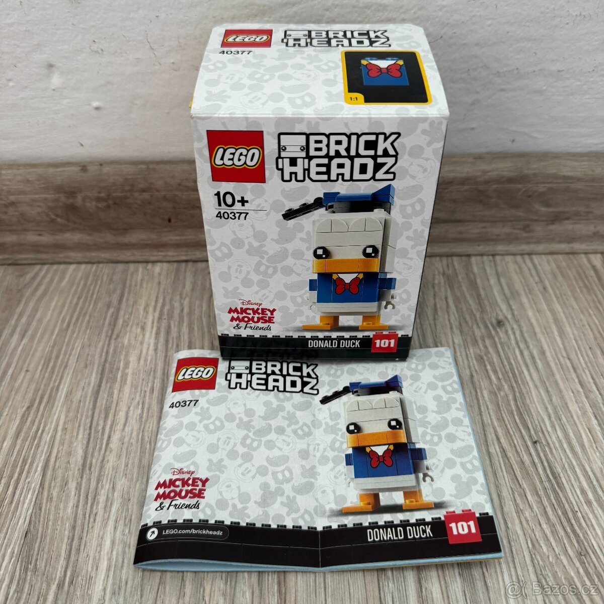 LEGO 40377 BRICKHEADZ - Kačer Donald - 2