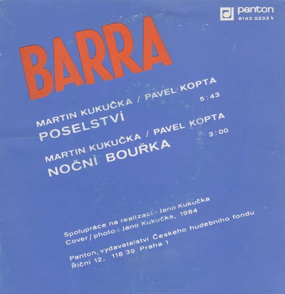 Barra – Poselství / Noční bouřka (SP) - 2