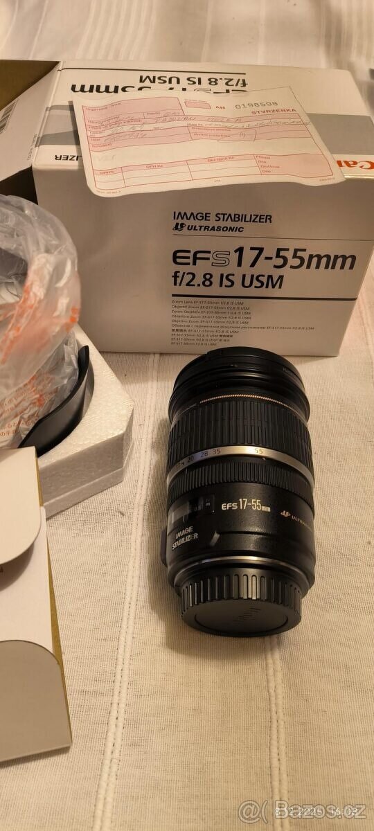 Objektiv Canon EFS 17-55 mm - 2