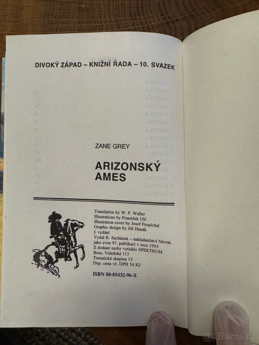 Arizonský Ames – Zane Grey (western) - 2