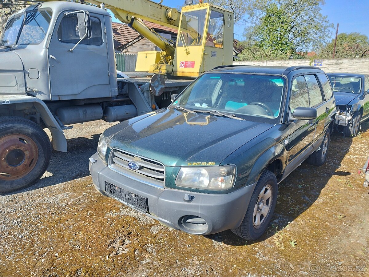 Subaru Forester 2.0. 92kw SG, manuál,rok 2004. - 2