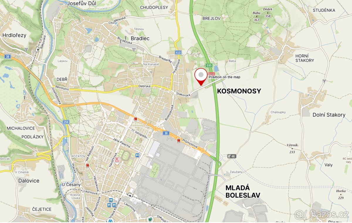 Stavební parcela Kosmonosy - 2