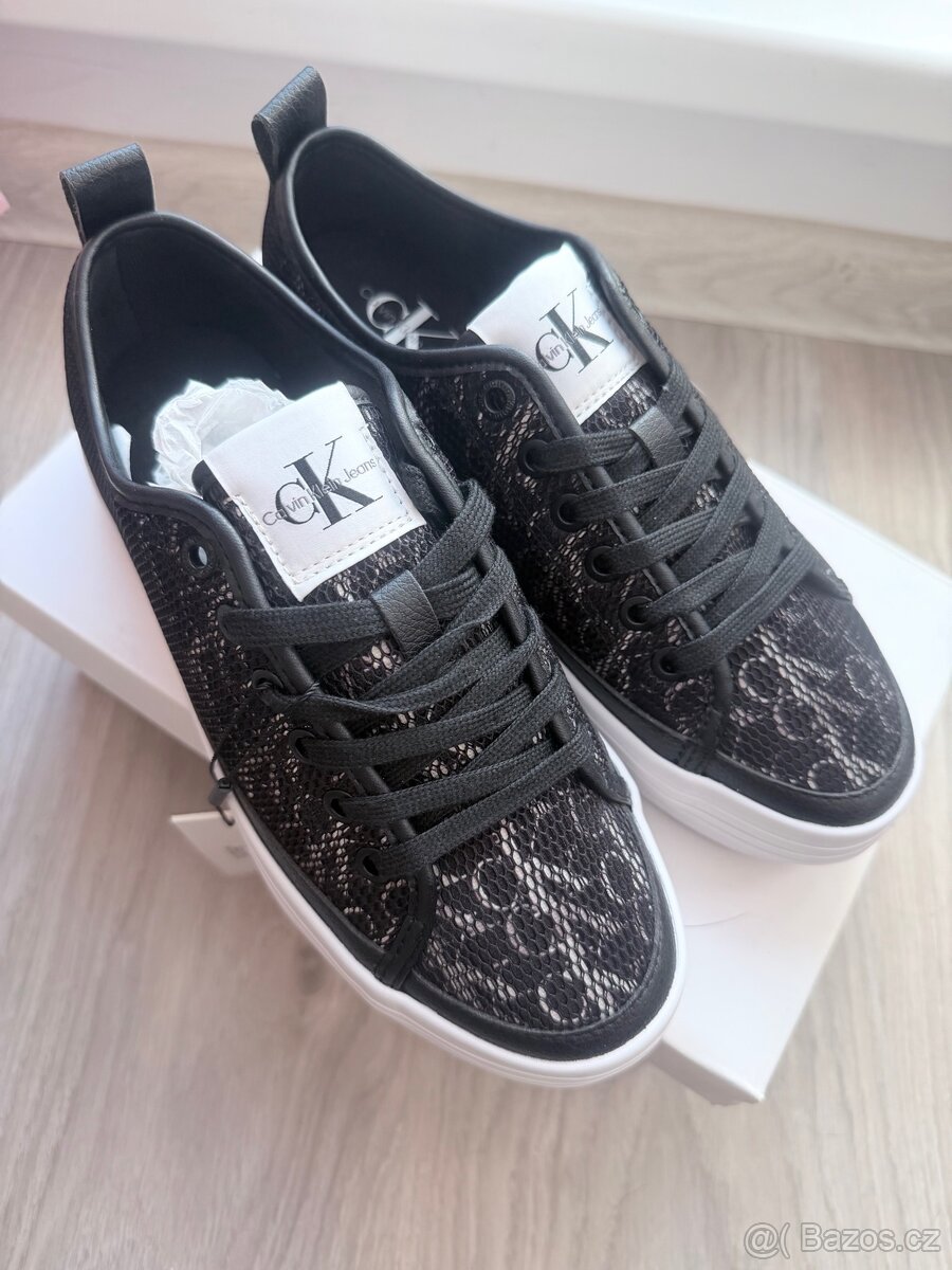 Nové tenisky na platformě Calvin Klein - 2