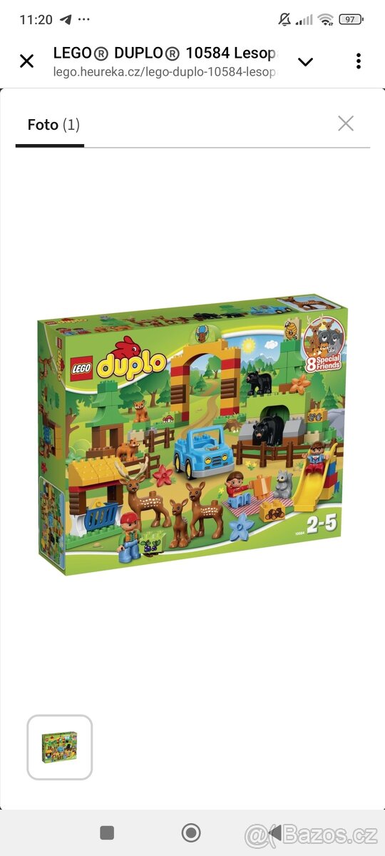 Lego DUPLO Lesopark + spousta dalšího - 2