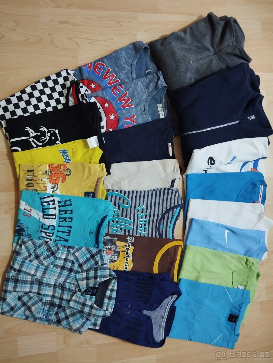 Trička, mikiny vel.140-152 - 2