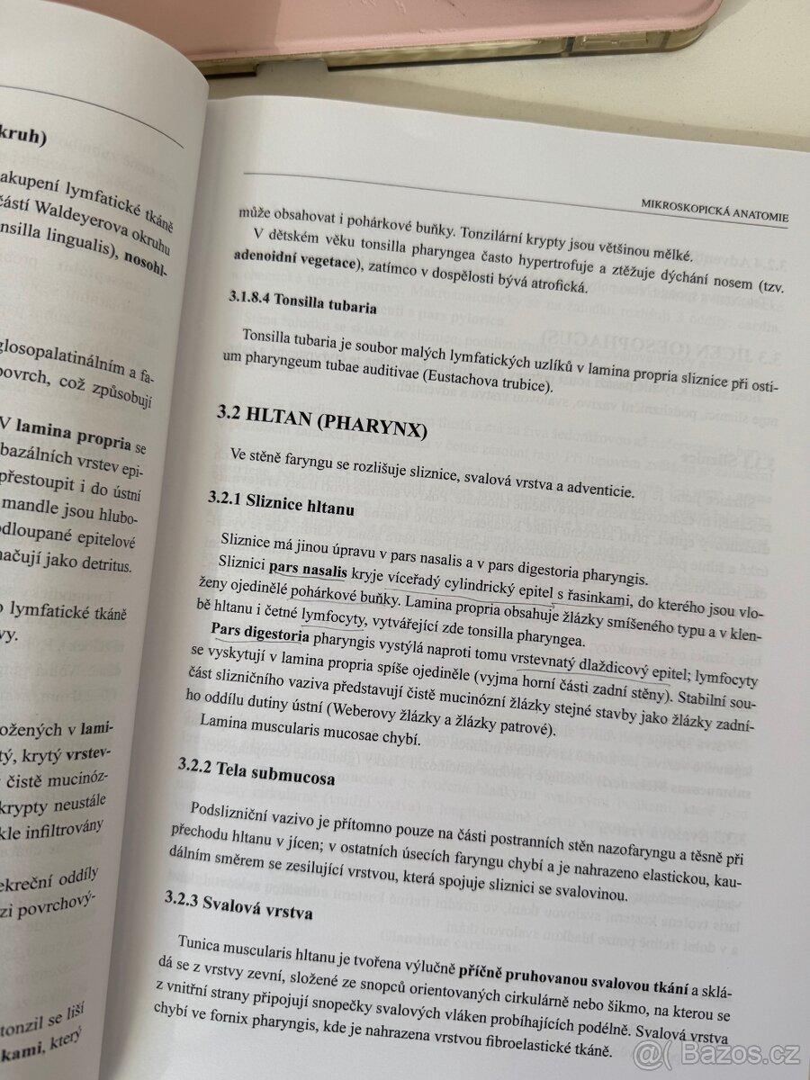 Skripta Mikroskopická anatomie MUNI 2018 - Horký, Čech - 2