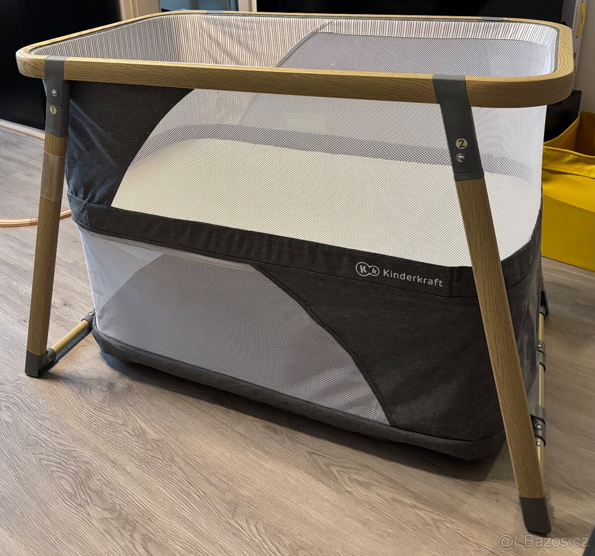 Postylka Kinderkraft 4V1 Sofy šedá - 2