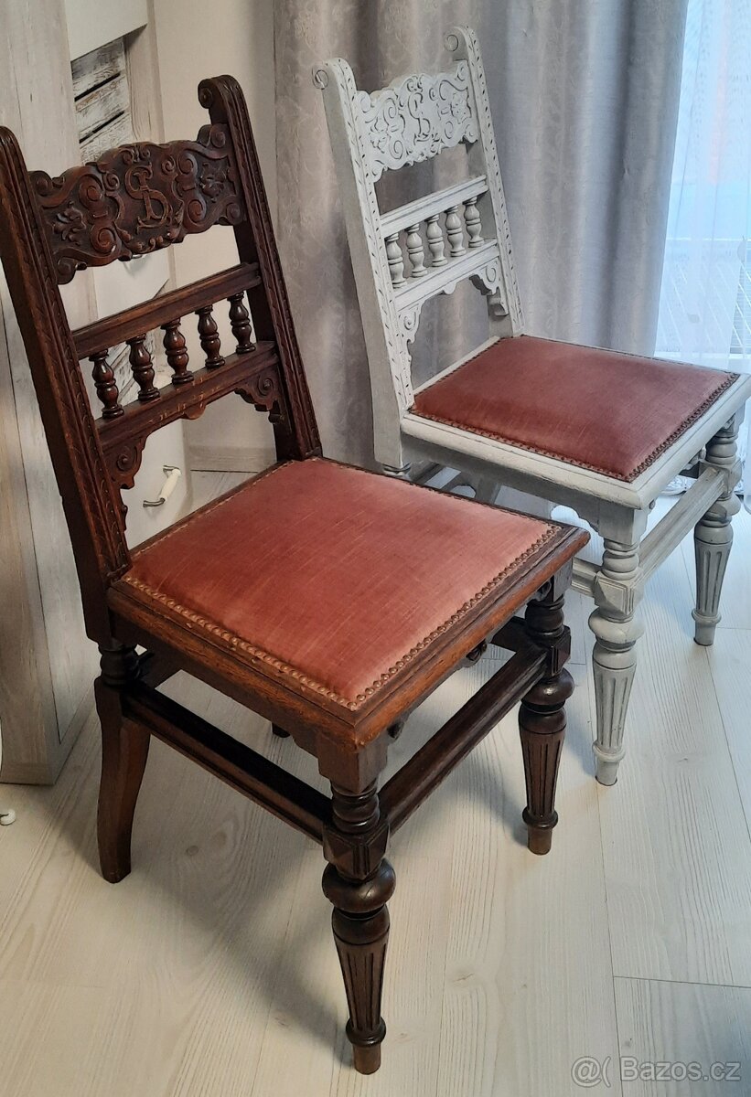 ŽIDLE - starožitná - 2