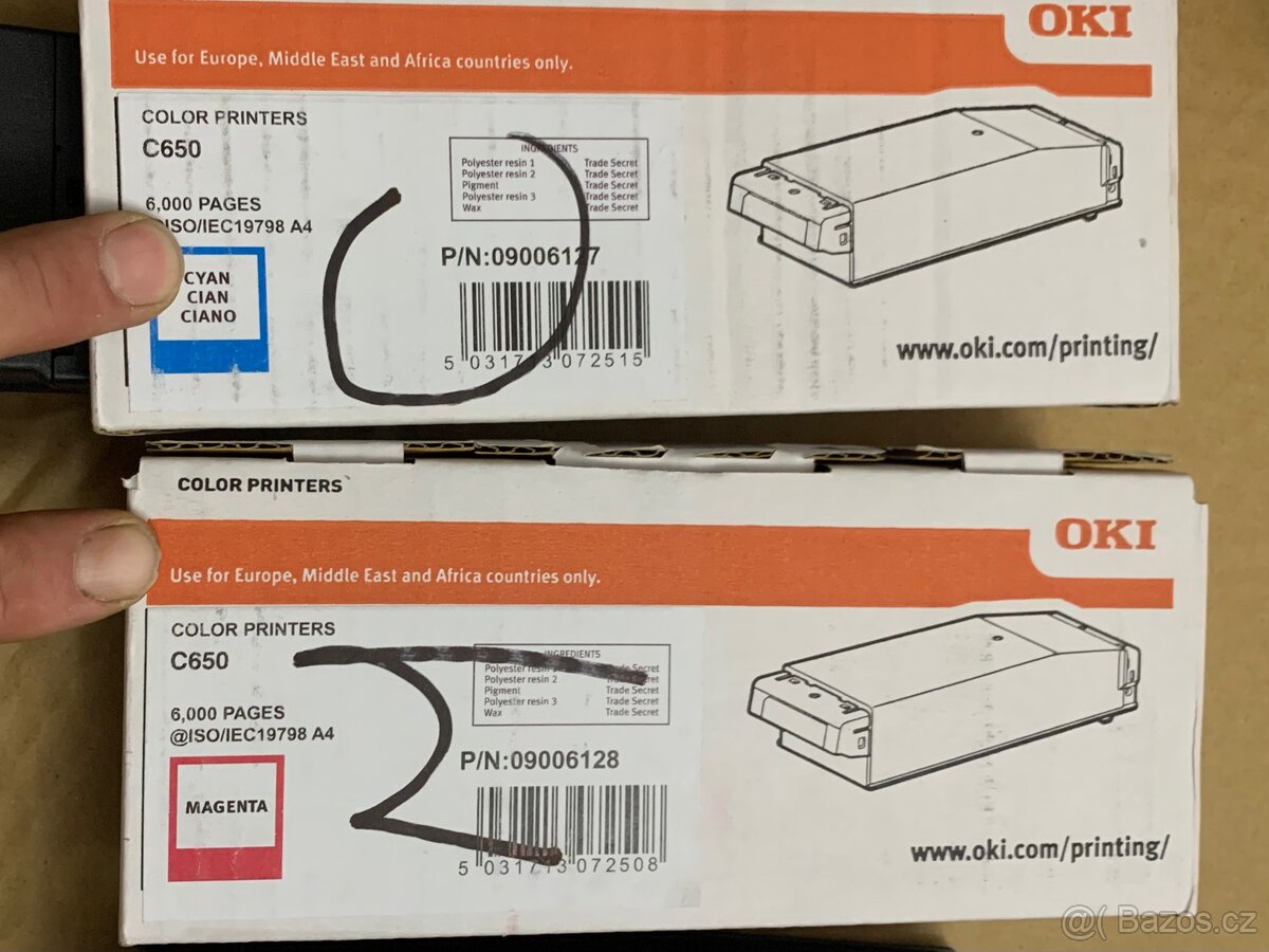 OKI C650 - - LEVNĚ - 2
