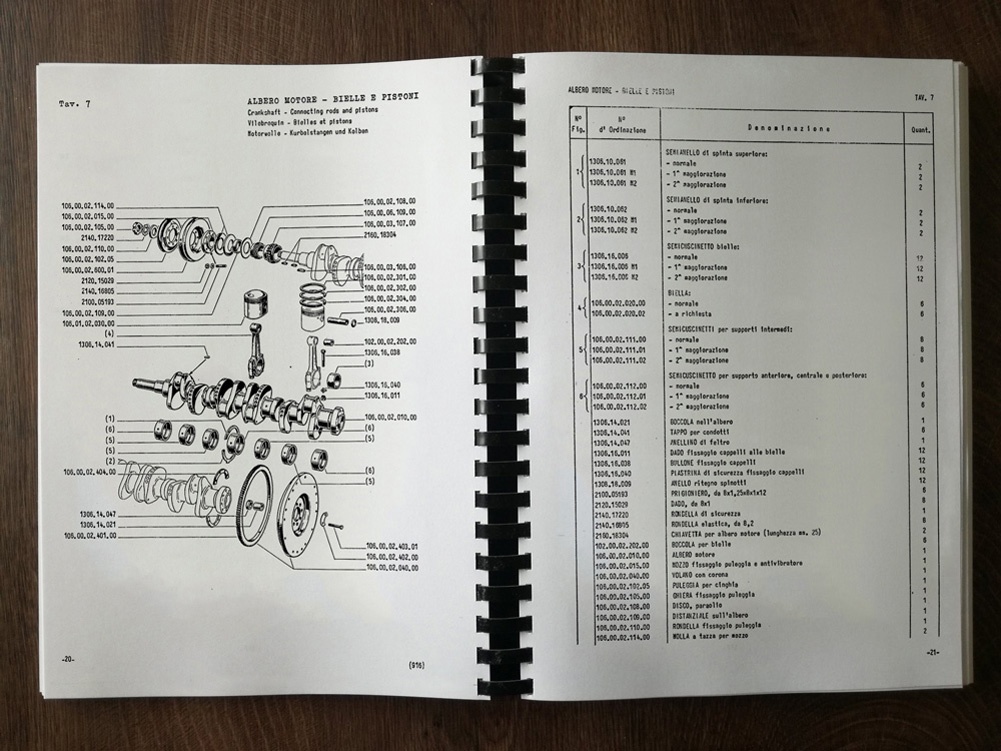 Katalog dílů Alfa Romeo 2600 SZ - 2