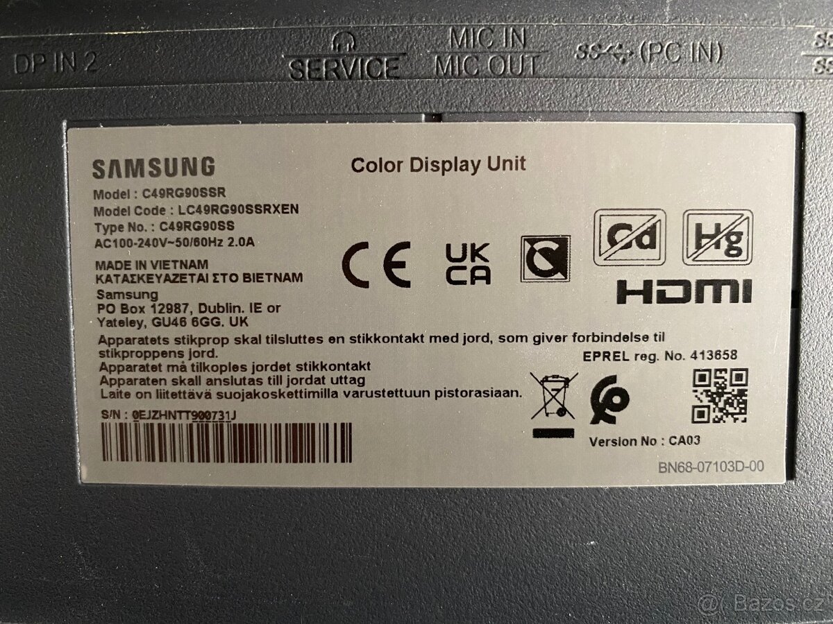 SAMSUNG 49' - 2