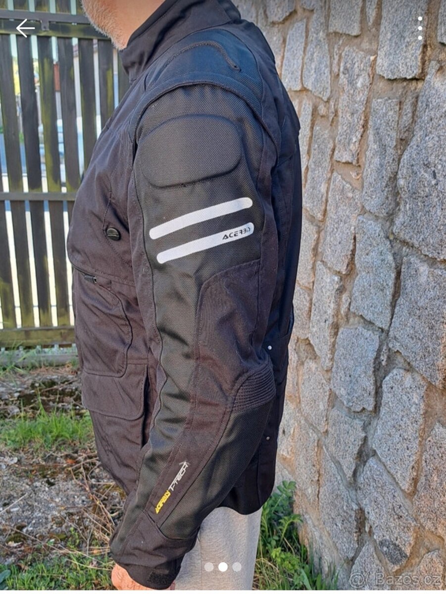 Černá bunda Acerbis - 2