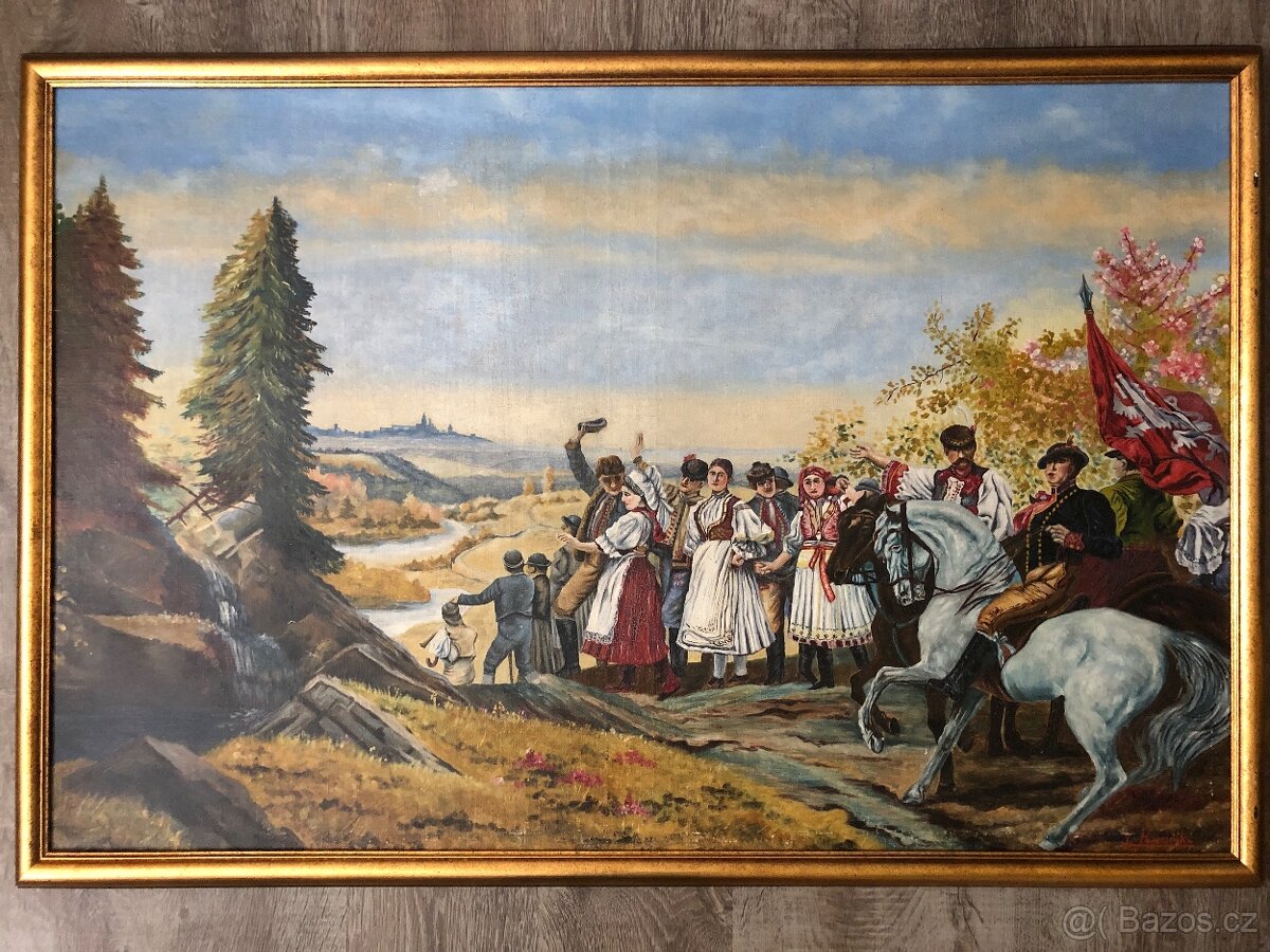 PRODÁM OBRAZ SIG. 83 x 123 - 2
