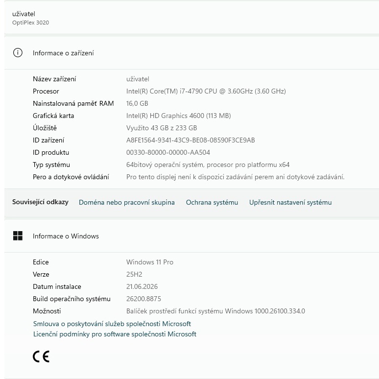 Procesor Intel Core i7-4790. - 2