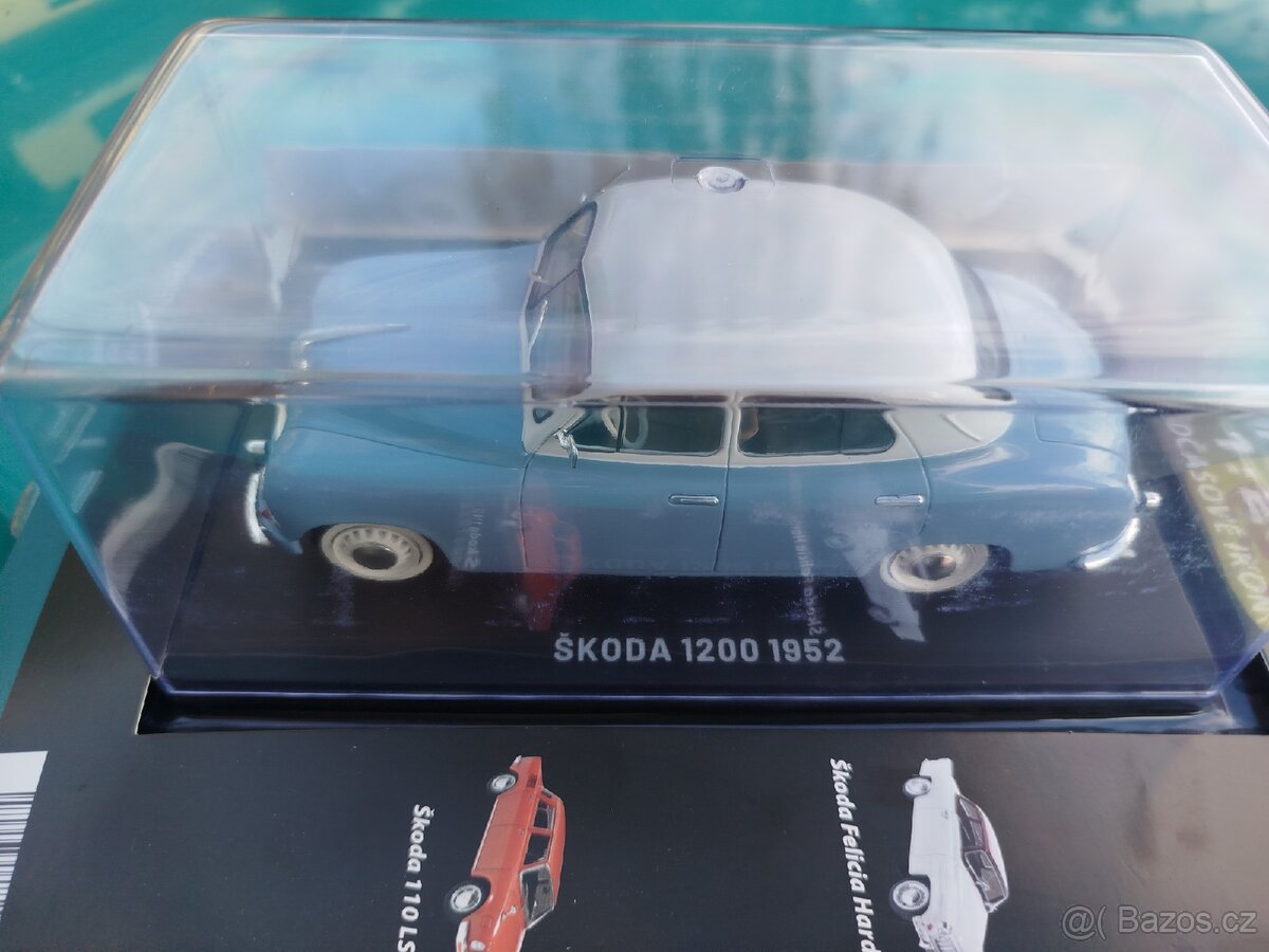 Model škoda 1201 1:24 nerozbalený - 2