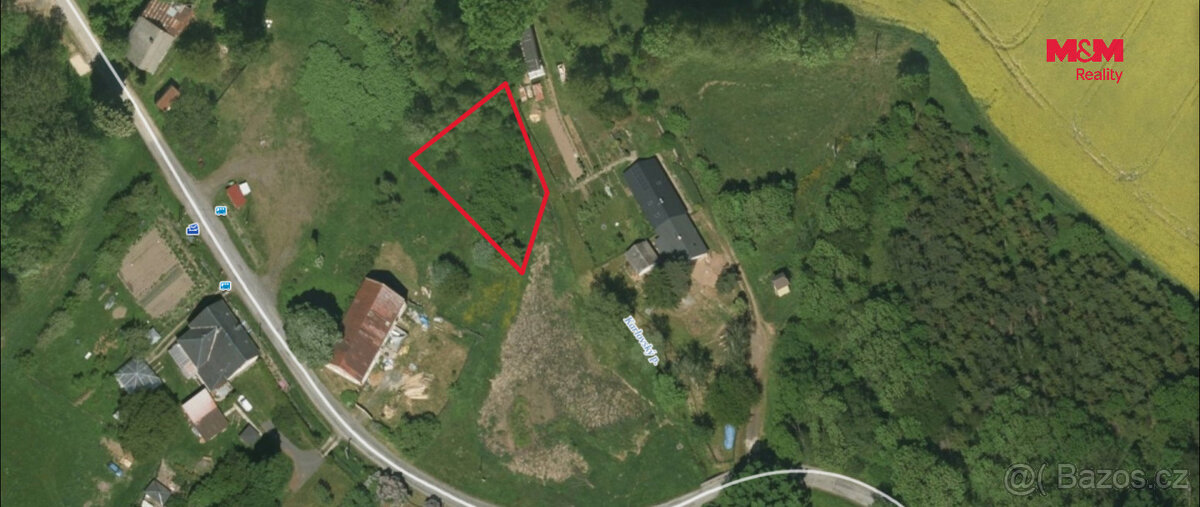 Prodej zahrady, 759 m², Bohušov - 2