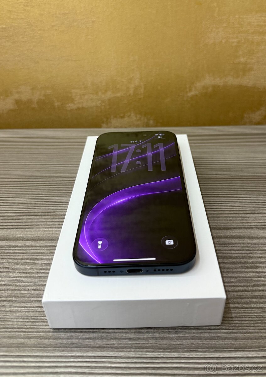 Apple iPhone 15 Pro 256GB Modrý, 100% baterie - 2