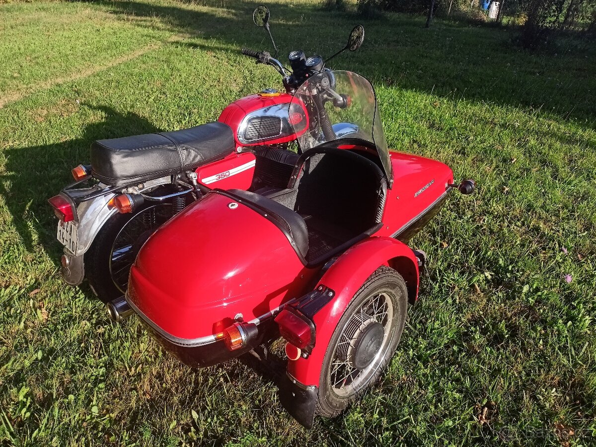 Jawa 350 sidecar - 2