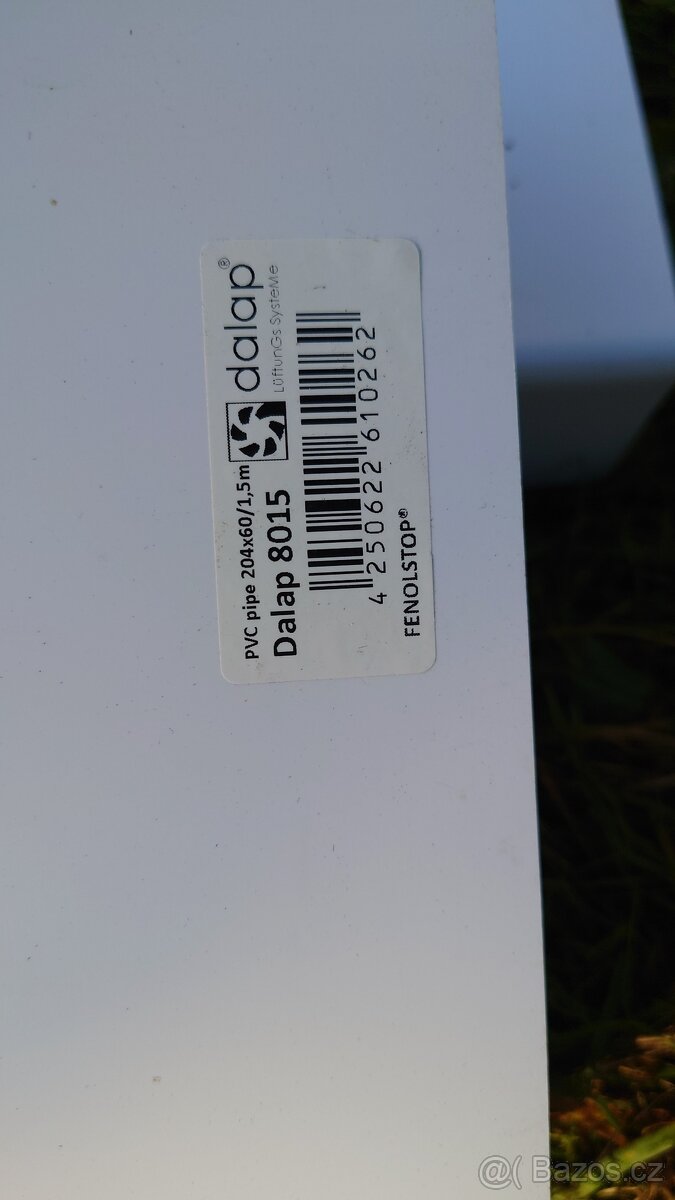 Hranaté ventilační potrubí klimatizace PVC + příslušenství - 2