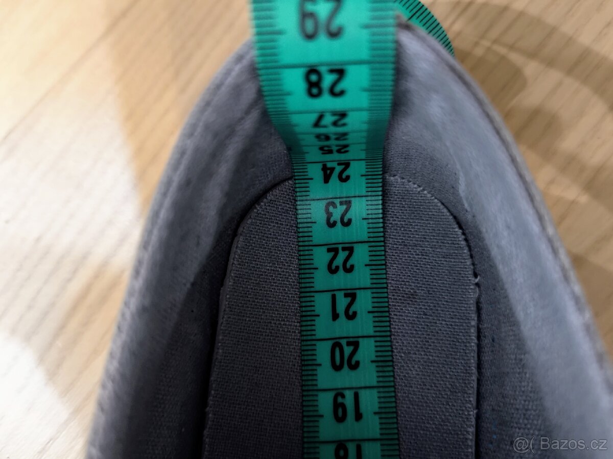 Šedé lehké plátěné tenisky - 2