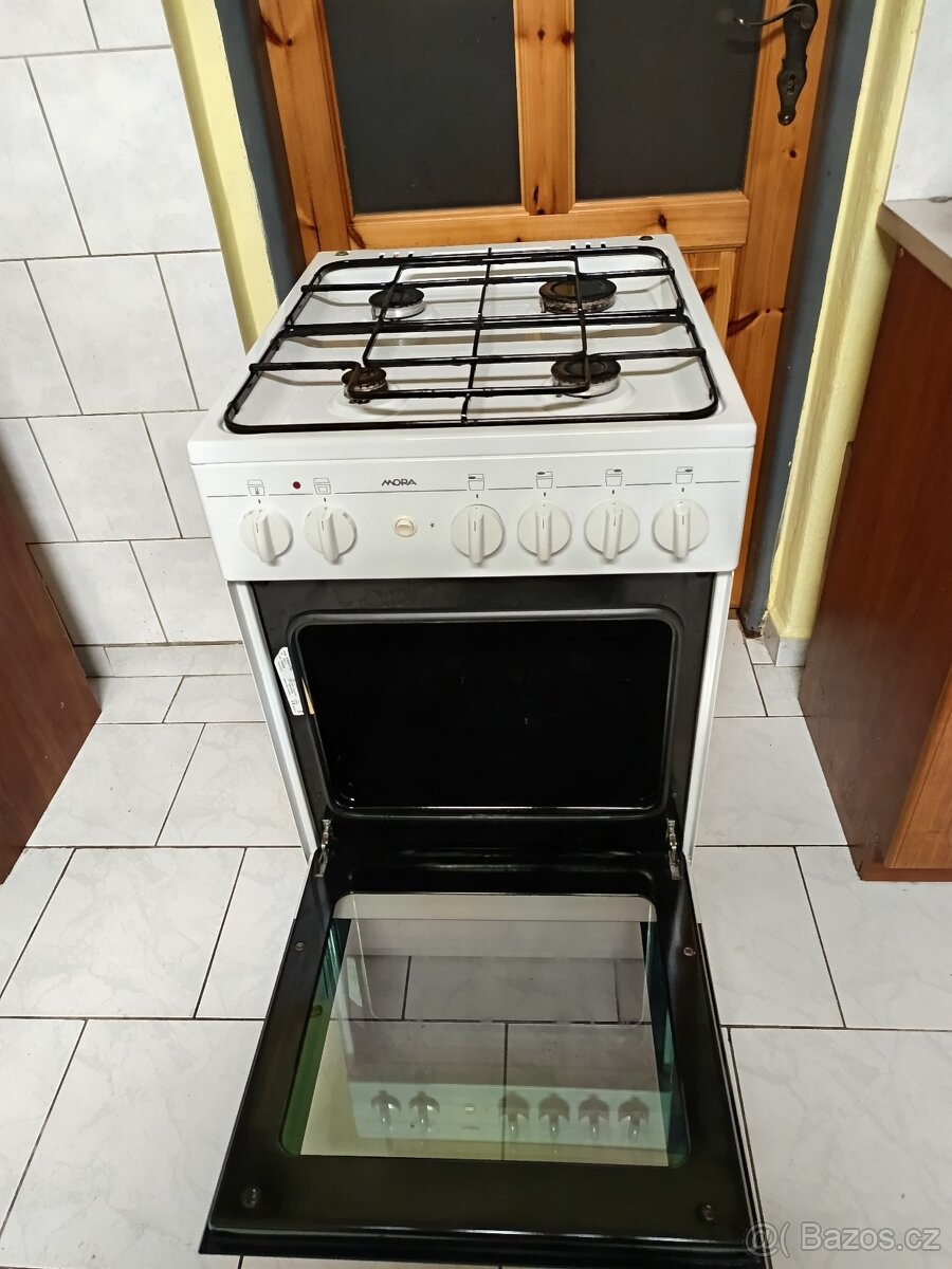 sporák plynový+ el. trouba MORA - 2