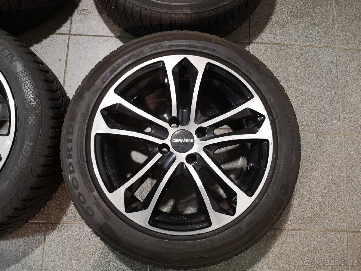 Dacia Dokker, Opel Corsa alu + zimní 195/55/16. - 2