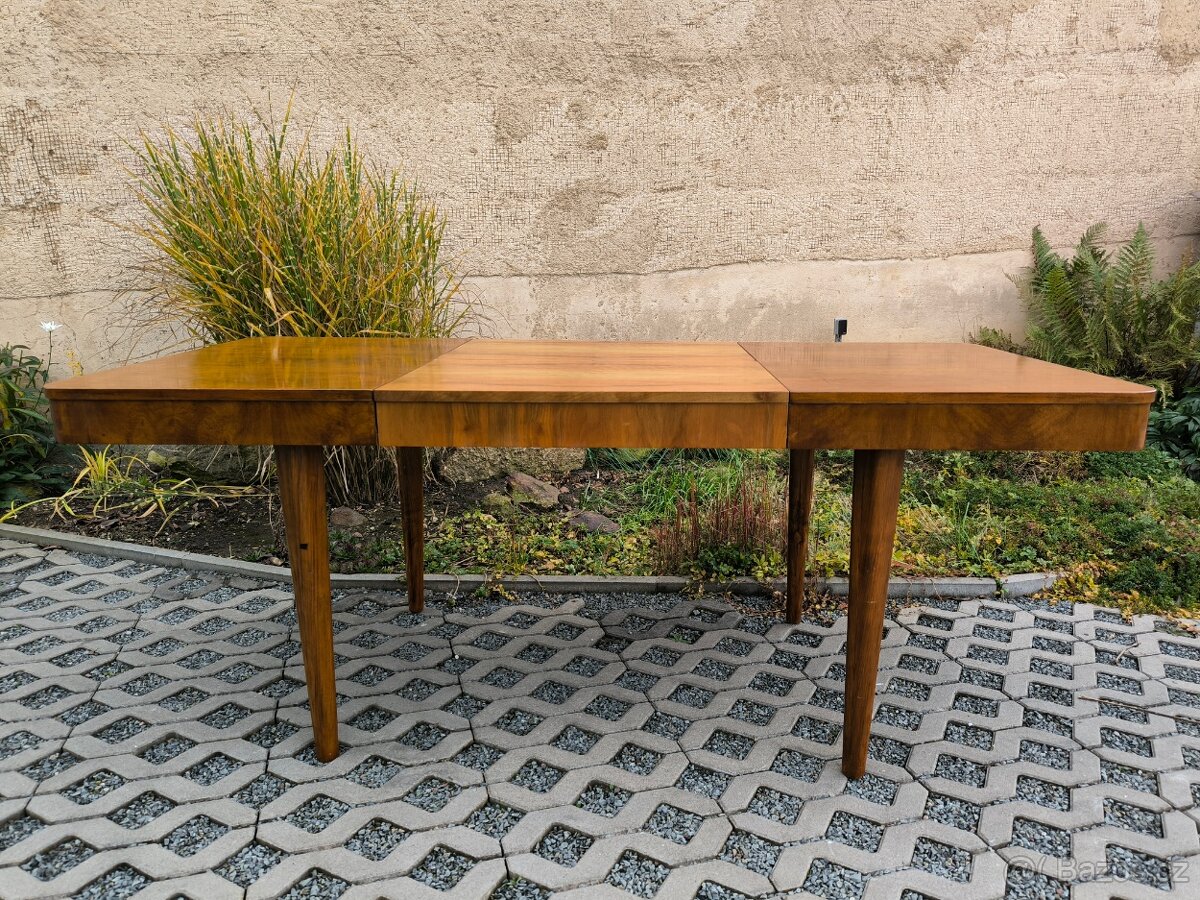 Art Deco jídelní rozkládací stůl Jindřich Halabala - 2