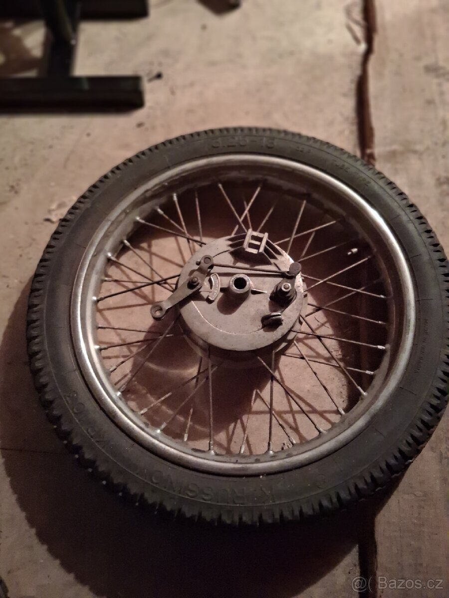 Přední kolo jawa 350/634 - 2