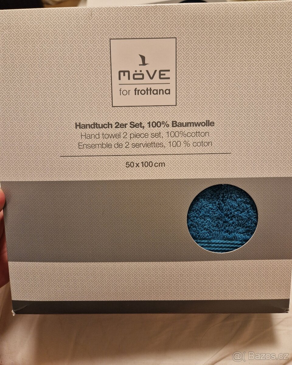 Nová krásná sada ručníků Möve for frottana 50x100 cm - 2