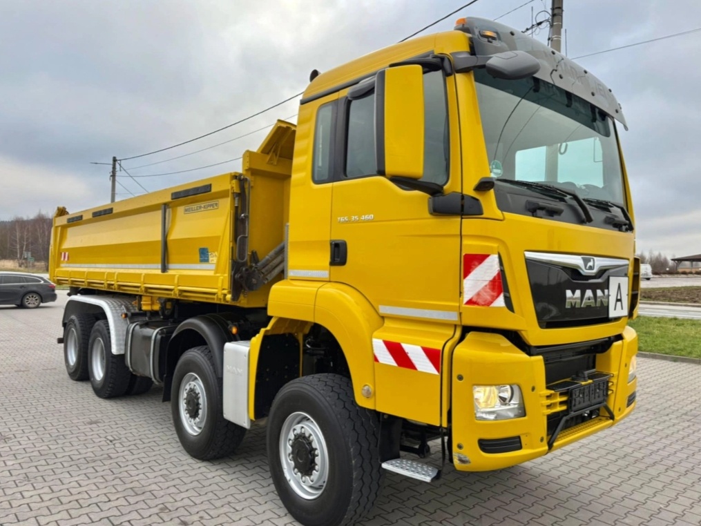 MAN TGS 35.460 - 8x6 – Meiller S3 + Bordmatik - 2