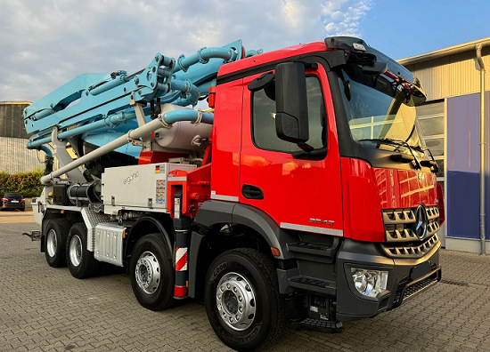 Mercedes-Benz Actros 3243 - domíchávač betonu s pumpou - 2