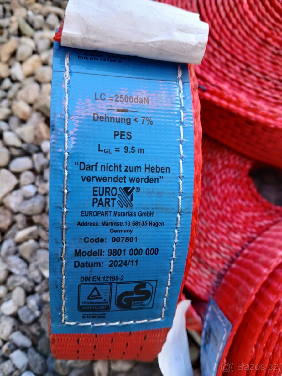 Kurty upínací popruhy - 2