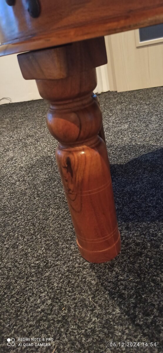 Nový konf. stolku rustika, dřevo - 2