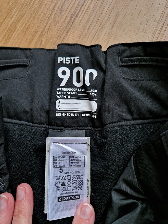 Oteplováky - kalhoty 3 ks - 2